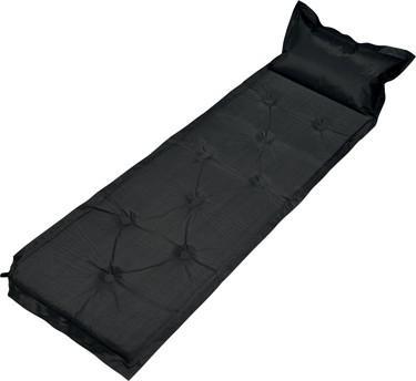 Trailblazer 9-Points Self-Inflatable Air Mattress With Pillow | Black