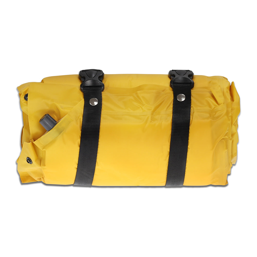 Trailblazer Self-Inflatable Air Mattress With Pillow | Yellow