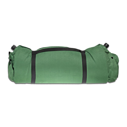 Trailblazer Self-Inflatable Suede Air Mattress | Olive Green Small