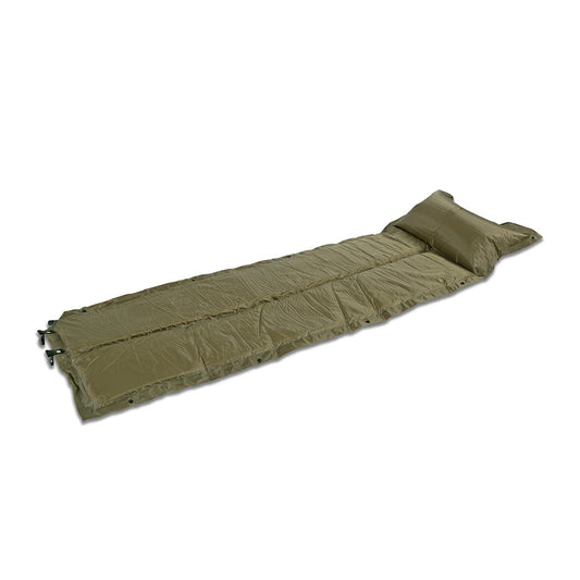 Trailblazer Self-Inflatable Air Mattress With Pillow | Olive Green